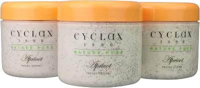 Cyclax Nature Pure Apricot Facial Scrub 300ml Pack of 3