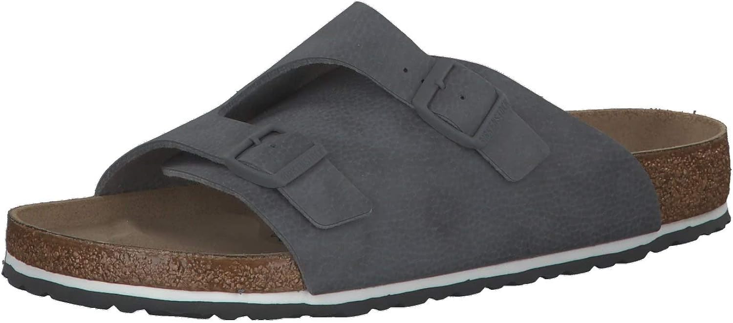 Amazon.com | BIRKENSTOCK Zurich BF Men's Sandals Grey Size: 9.5 US | Sandals