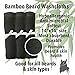 Best Beard Grooming Kit From ThorSkegg Man-Sized 14” x 14” Grey Bamboo Washcloths Best At-Home Hot Towel Treatment 100% Natural Boar Bristle Hair Brush Bamboo Wooden Comb For All Beard Styles - Grey