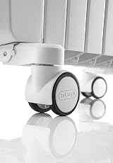 De'Longhi Dragon 4 TRD41025T Oil Filled Radiator White 2.5 kW 3 Heat Settings view 3
