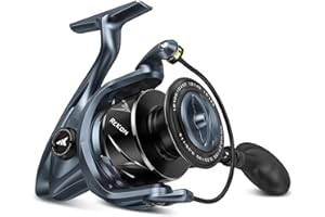 KastKing ReKon Saltwater Spinning Fishing Reel – Up to 55LBs Max Drag Big Game Fishing Reel - Innovative NyliTech Body- Water Resistant - MaxiDur 5+1+1 Corrosion-Resistance Bearing System