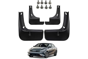 Kinwrdsn Mud Guard Mud Flaps Guards Splash All Weather Guard Mud for Kia Forte 2019 2020 2021 2022 2023 Mudguards Mudflaps Guards Front & Rear Set of 4