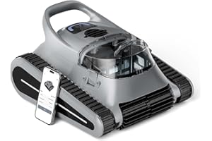 Pool Vacuum for Above Ground Pool Made by Seauto, Pool Vacuum for Inground Pools Lasts Up to 150 Mins, Above Ground Pool Vacuum Up to 2000 Sq.ft, Wall Climbing Pool Cleaner, Self-Parking