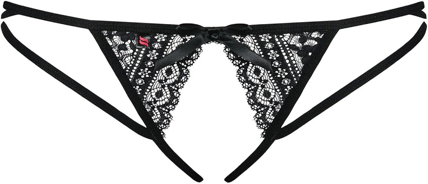 Obsessive Luxury Super Soft Decorative Crotchless Thong BigaMart