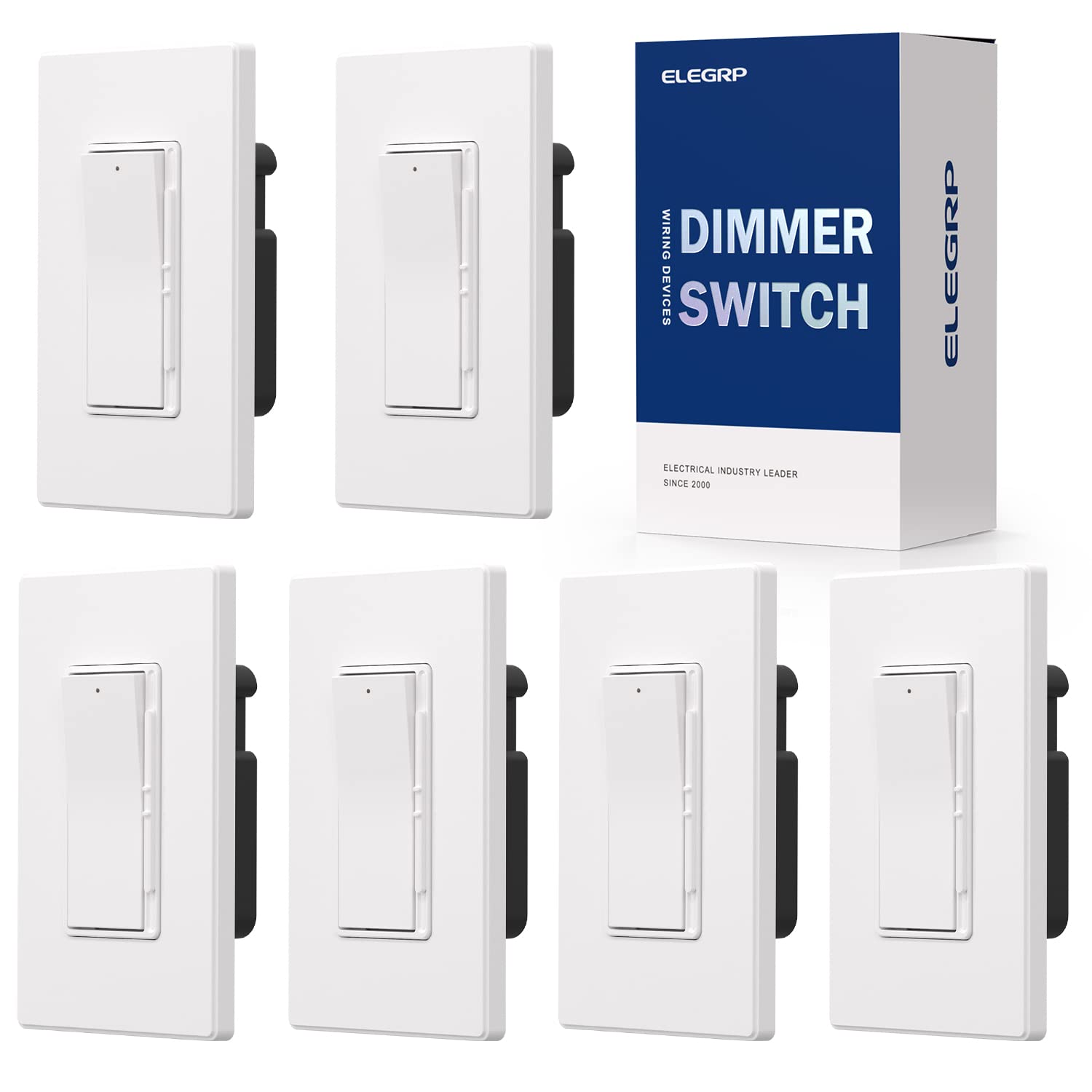 ELEGRP Digital Dimmer Light Switch for 300W