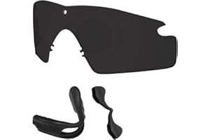 Predrox Si M Frame 3.0 Lenses & Nose Pieces Replacement for Oakley Sunglass OO9146 Polarized