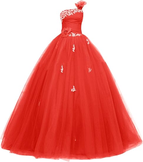 Amazon ドレッシースター 結婚式 演奏会 パーティードレス 手作りの花 チュール レディーズ レッド サイズ5 イブニングドレス 通販