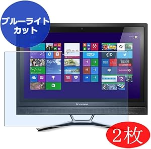 【2 Pack】 Synvy Anti Blue Light Screen Protector for Lenovo c460 AIO 21.5" All in ONE Screen Film Protective Protectors [Not Tempered Glass]