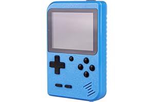 RFETOMAX Retro Mini Game Machine,Handheld Game Console with 400 Classical FC Games 2.8-Inch Color Screen Support for TV Output , Gift Birthday for Kids, Adults(GameBlue-400)