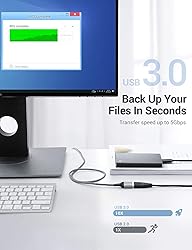 AINOPE 2 Pack USB Extensions Cable High Speed USB