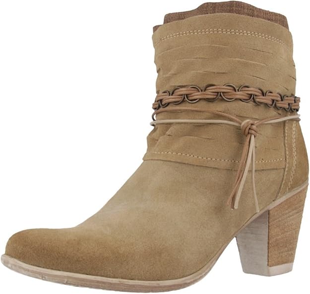 Tamaris Damenschuhe Stiefelette Nature Hellgrün ...