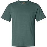 Comfort Colors 6.1 oz. Ringspun Garment-Dyed T-Shirt (C1717) Blue Spruce, L