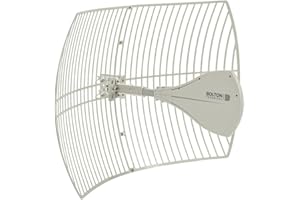BOLTON TECHNICAL Long Range Cellular Antenna - up to 20 Miles Range | High gain Outdoor Cell Phone Booster Antenna +26db | All Cellular Bands LTE, 4G, 5G Ready, GSM | Works for All Carriers | Weatherproof | BT974822
