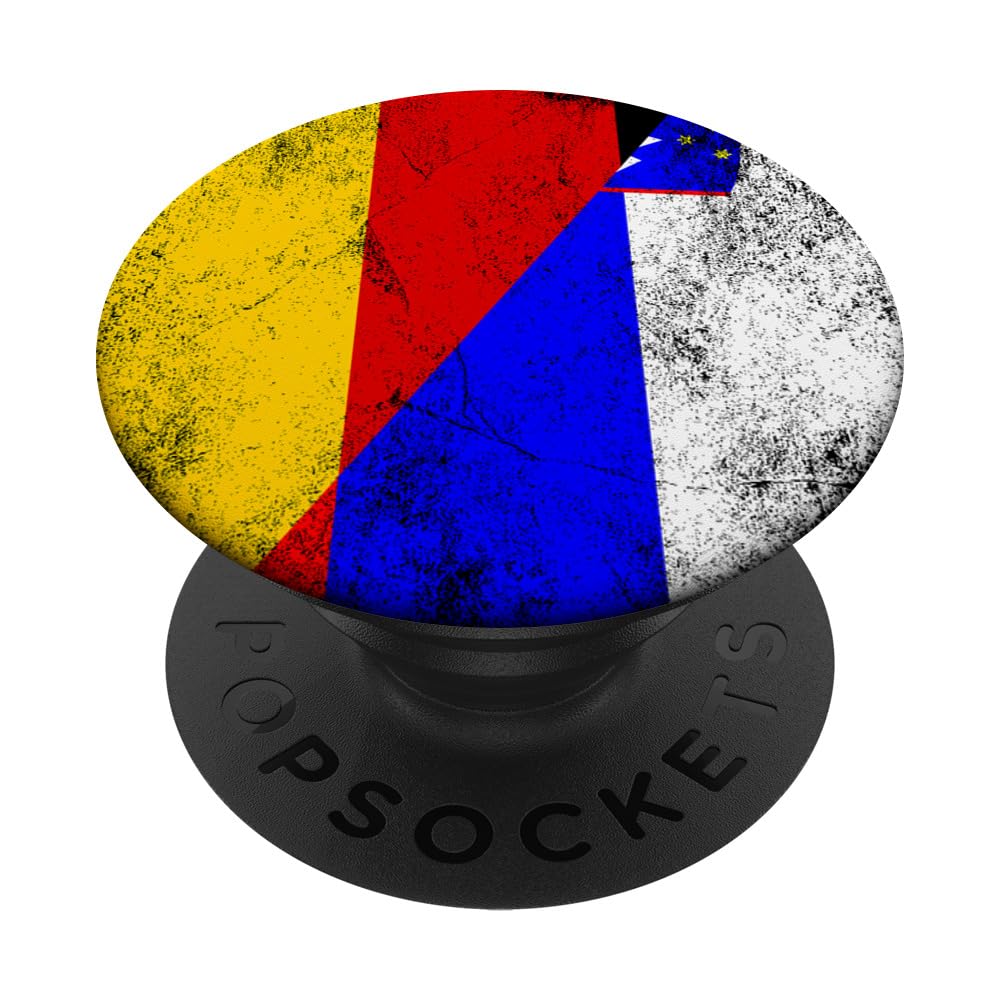 Germany Slovenia Flags - German Slovene, Slovenian PopSockets Swappable PopGrip