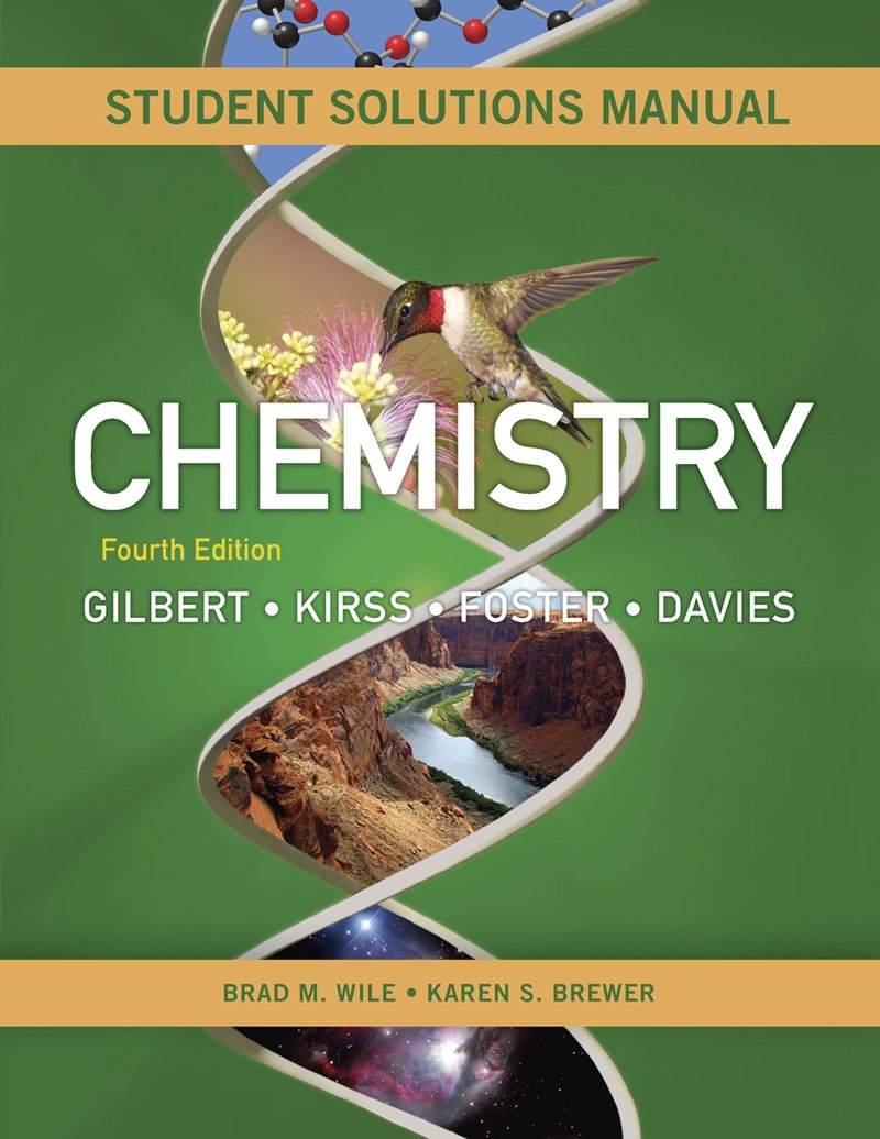 Chemistry, Student Solutions Manual: The Science in Context Paperback –  Student Edition, Jul 1 2014