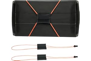 DESUNQIN 2 Pcs Fishing Graph Cover Strap with Adjustable Strap Fish Finder Cover Strap for Travel Used to Fix The Fish Finder