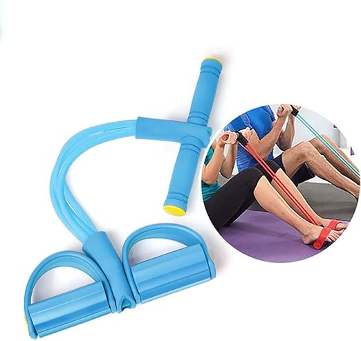 HHHKKK Expansor de Cuerda Elásticas, Fitness Pedal de Tracción ...