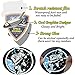 Waterproof Space Vinyl Stickers Bomb Laptop Water Bottle Easter Gifts for Kids(50 Pcs/Pack)