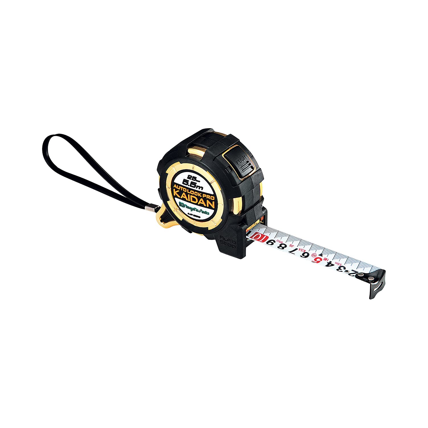 新潟精機(Niigataseiki) SK オートロックPro KAIDAN 快段目盛 25mm幅 5.5m ALCP-2555KD JIS規格商品画像