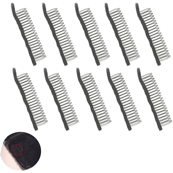 Lot De 3 Peignes Zigzag Années 90 - En Plastique De Qualité (Noir, Marron, Violet) - Pour Cheveux Bouclés Ou Lisses, Homme Et Femme