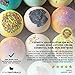 SoapNaturals Cosmetic Grade Glitter for Bath Bombs - Safe for Skin, Bulk 1/2 Pound 8 Ounce | Medium Fine, Iridescent Shimmer | Wholesale Soap Making Supplies for Cosmetics (Silver Sparkle)