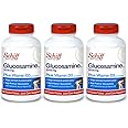 Schiff Glucosamine 2000mg with Vitamin D3 and Hyaluronic Acid, 150 Tablets - Joint Supplement (Pack of 3)