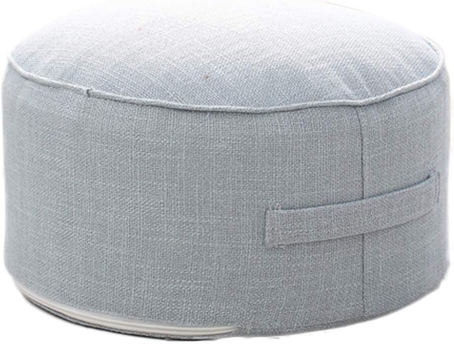 ideehome Small Pouf for Kids Foot Stools Ottomans Foot