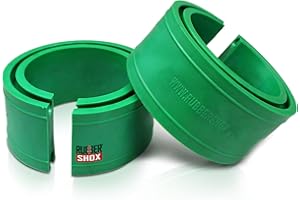 U.S. RubberShox DuraTPE Series Front-Rear Car Coil Spring Buffer Cushion/Automotive Suspension Shock Absorber Retainer Performance Booster Kit Universal Type A-F Vehicle Auto Parts (CSB Super, A)