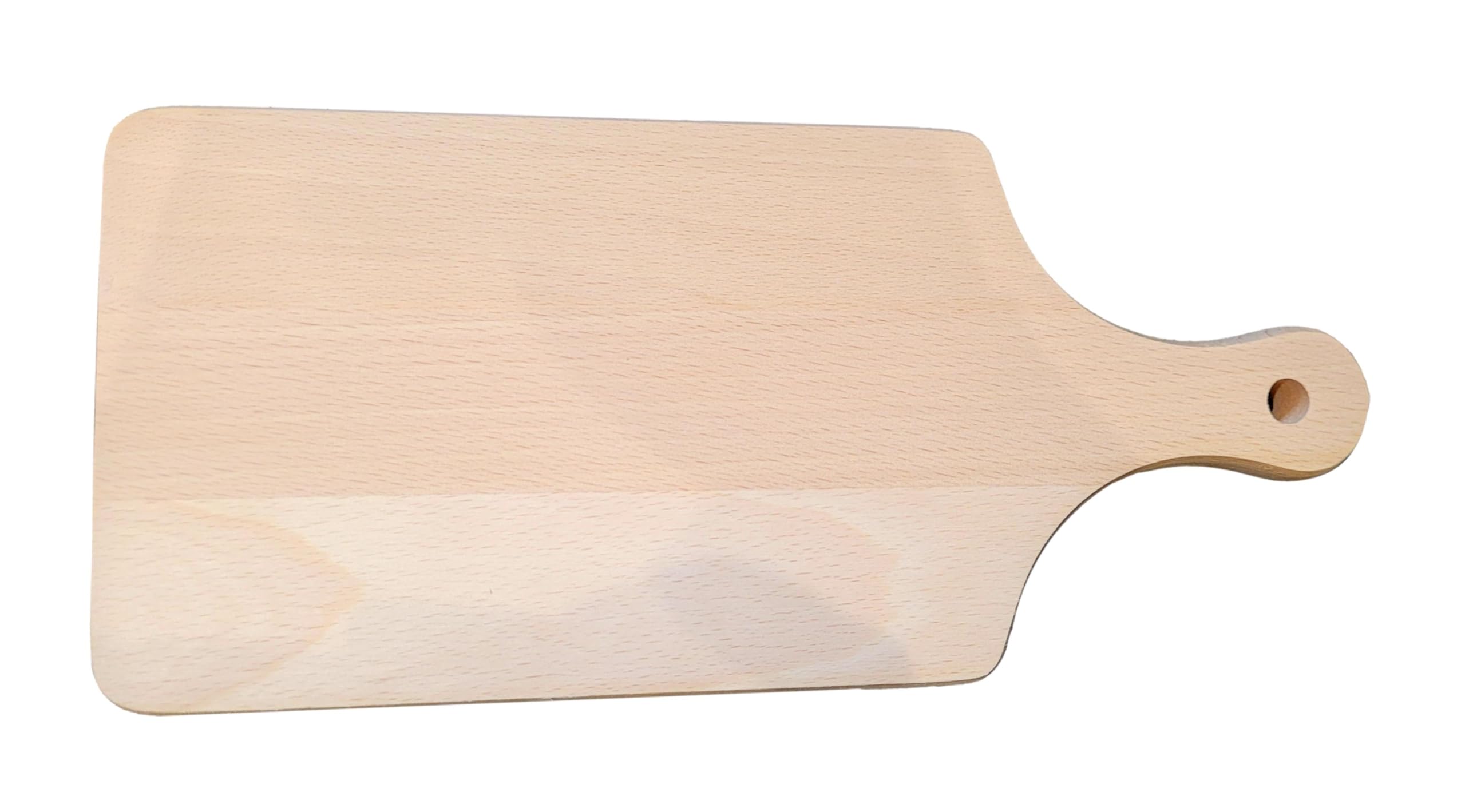 Wooden World - Traditional Beech Wood Cutting Chopping Board (14 x 30 cm)