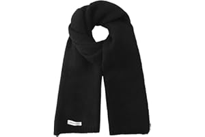 Trifabricy Winter Scarf for Women - Womens Warm Knit Scarf Soft Wrap for Cold Weather Winter Scarfs Fashion Solid Scarves