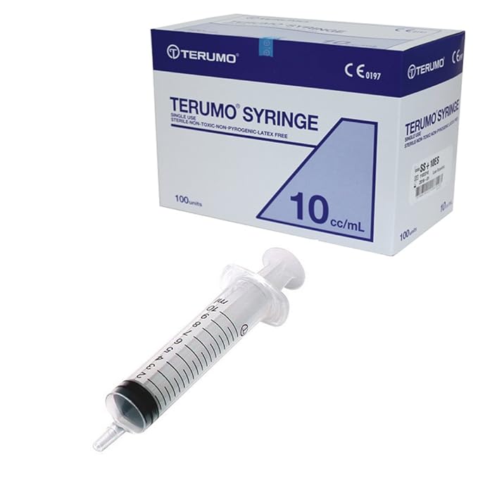 Terumo 10 ml Disposable Syringe Pack of 100 Amazon.co.uk DIY & Tools