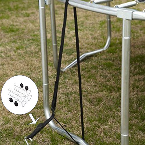 AbraFit Premium Spiral Anchor Kit for Trampoline (Set of 4) - Thumbnail 5