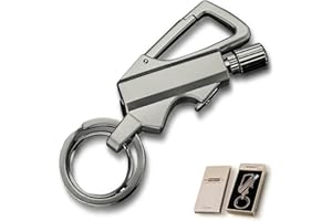 Consensuts Lighter,Permanent Match Infinity Lighter,Keychain Llighter,Multi Tool Bottle Opener Included, Camping Tool,Forever
