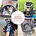 RETRO PUG Cat Carrier Backpack - Front Pack - Airline Approved - Strap Adjustable - Pet Carriers for Small Dogs and Cats - Travel, Hiking, Outdoor with Dog - Include Fleece Pad - Up to 10 lbs