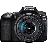 Canon DSLR Camera [EOS 90D] with 18-135 is USM Lens | Built-in Wi-Fi, Bluetooth, DIGIC 8 Image Processor, 4K Video, Dual Pixe