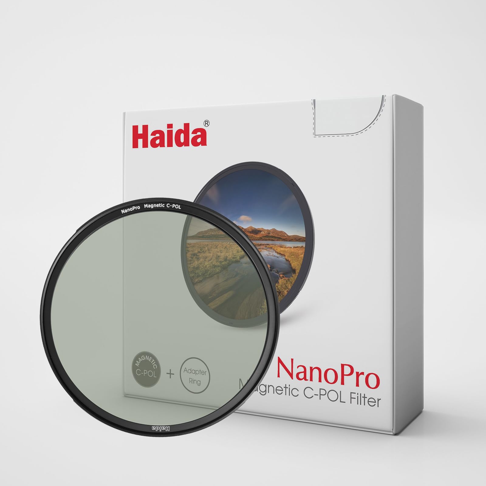 Haida 77mm Magnetic Circular Polarising Filter CPL Filter with Magnetic Adapter Ring