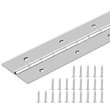 Heavy Duty Piano Hinge 48 Inch x 1.5 Inch Stainless