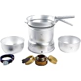 Trangia 27-23 Duossal 2.0 Camping Stove Kit with Stainless Steel Lined Pans