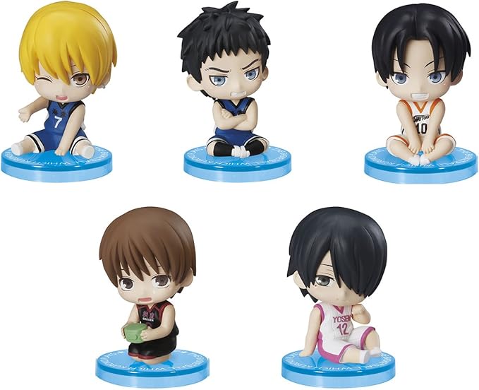 Amazon Co Jp 黒子のバスケ すわらせ隊2 黒バス アニメ フィギュア おもちゃ ガシャポン ガチャ バンダイ 全5種フルコンプセット ホビー 通販 Amazon Co Jp 黒子のバスケ すわらせ隊2 黒バス アニメ フィギュア おもちゃ ガシャポン ガチャ バンダイ 全5種フルコンプセット ホビー 通販