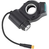 Cunyuer Electric Scooter Handlebar Switch Lock, 10 Inch | Electric Scooter Parts, LCD Digital Battery Power Display, ABS 3 Pin Waterproof, For M5 Electric Scooters