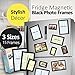 Magnetic Picture Frames, Photo collage Frame for Refrigerator, Hold 4X6