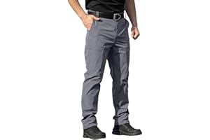 Cargo Pants for Men Work Construction Tactical Pants Lightweight Ripstop Military Pant with Pockets Outdoor Hiking