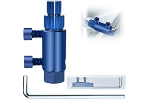 PILISPARK New Pipe Extractor Tool Pipe Nipple Extractor Set Pipe Remover Kit Broken Pipe Thread Remover Fits 1/2 inch to 1 inch Pipe Capacity Great Diy Gift for Men (Blue)