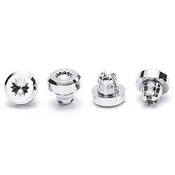 RTRHINOTUNING 50PCS 7.9 mm/0.31" Chrome Silver