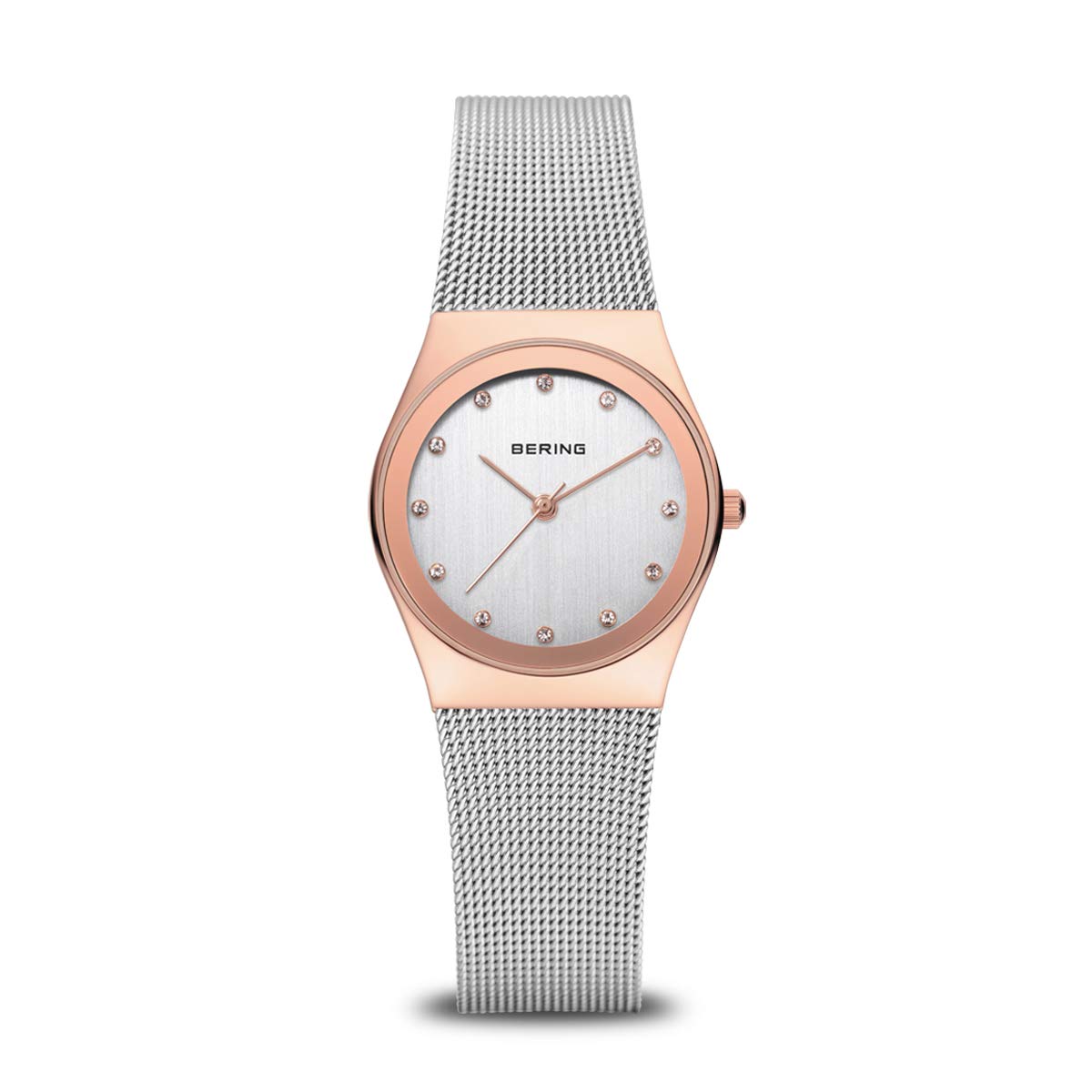 BERING Women Analog Quartz Classic Collection Watch with stainless steel Strap and Sapphire Crystal 12927-064