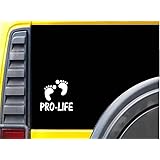 EZ-STIKEZ-STIK Pro Life Baby Feet K933 6 inch Sticker Decal