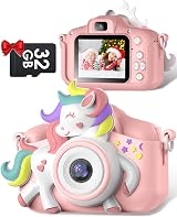 Gofunly Kids Camera 1080P 2.0 Inch Dual Lens 32GB Card Included view 1