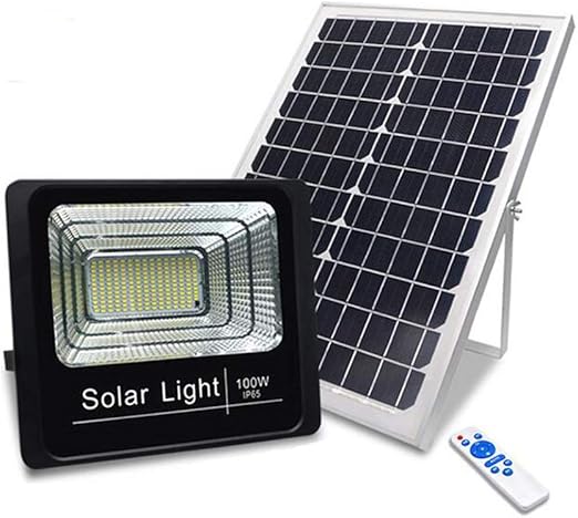 H-XH Solar Foco Proyector LED,Luz De Proyección De Seguridad De ...