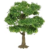 BESTYASH Miniature Model Trees for Crafts DIY Wire Microlandscape Trees for Dollhouse Accessories Architectural Dioramas 4.33X4.72X3.74 Inches