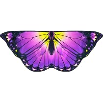 LYL. Ling Alas De Mariposa Para Niñas, Alas De Hadas De Doble Cara Disfraces De Mariposa De Halloween Para Ninos Juego De 3 Capas De Mariposa